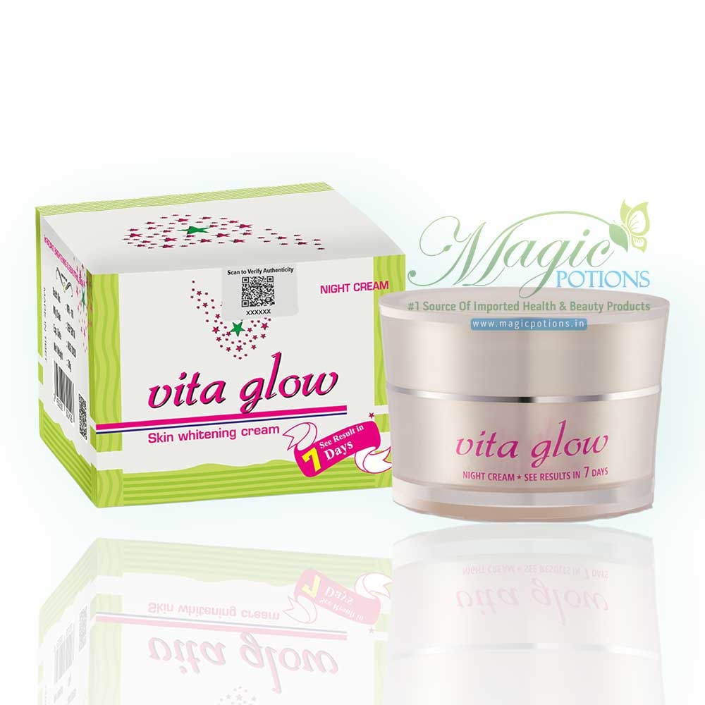 Vita Glow Night Cream for Skin Whitening Authentic 30g