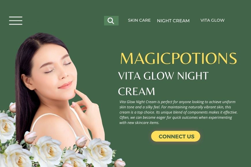 Is Vita Glow Night Cream suitable for acne-prone skin?