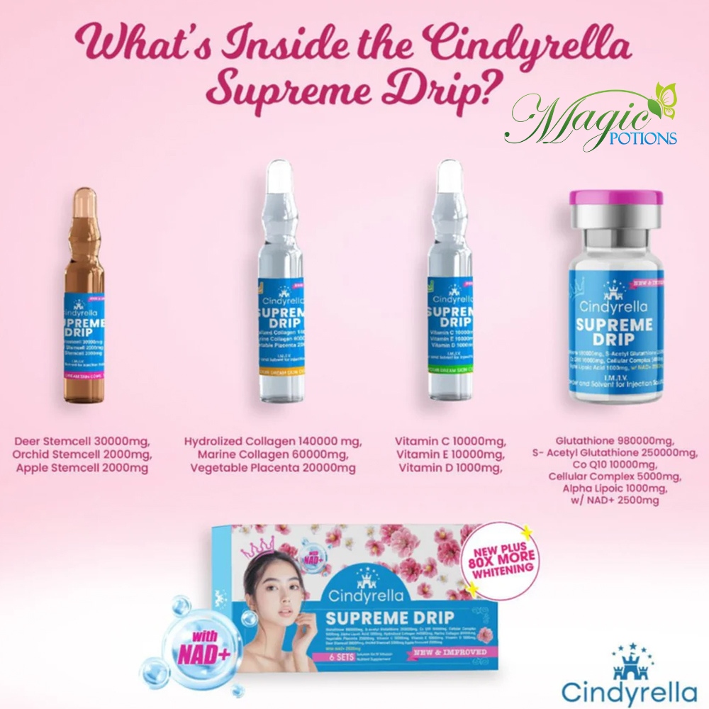 Cindyrella Supreme Drip Glutathione Injection