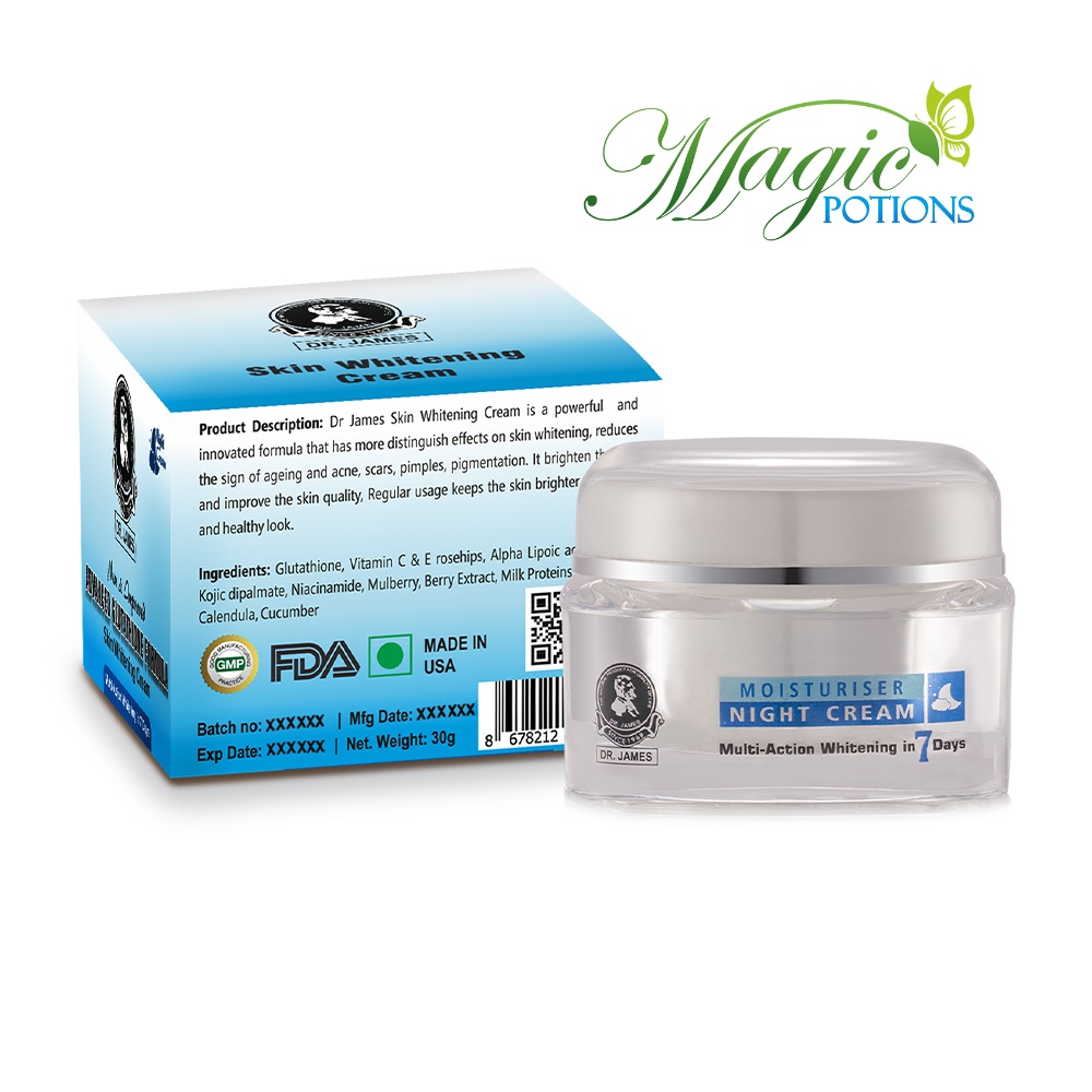 Dr James Glutathione Skin Lightening Cream