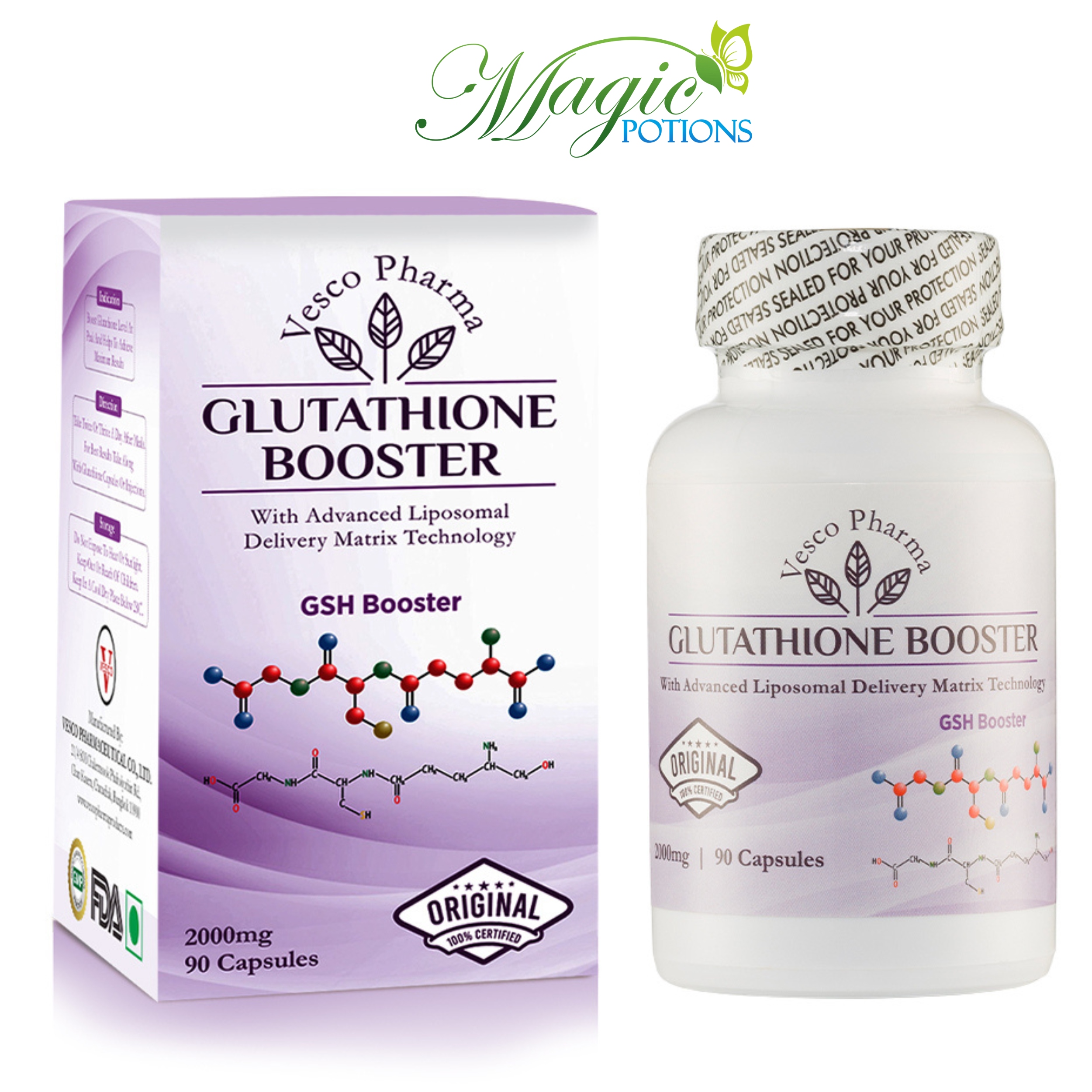 Vesco Pharma Glutathione Booster Capsules