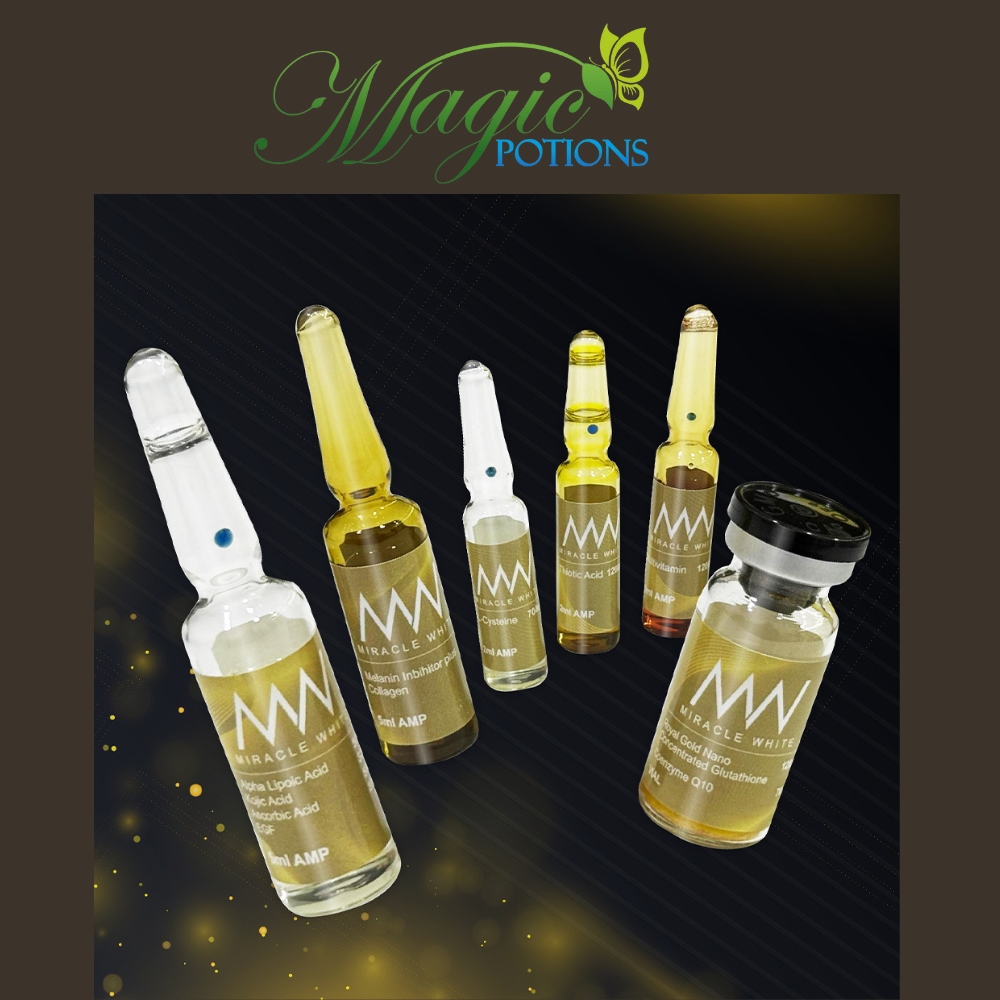 Miracle White Royal Gold 120000mg Glutathione Booster Injection