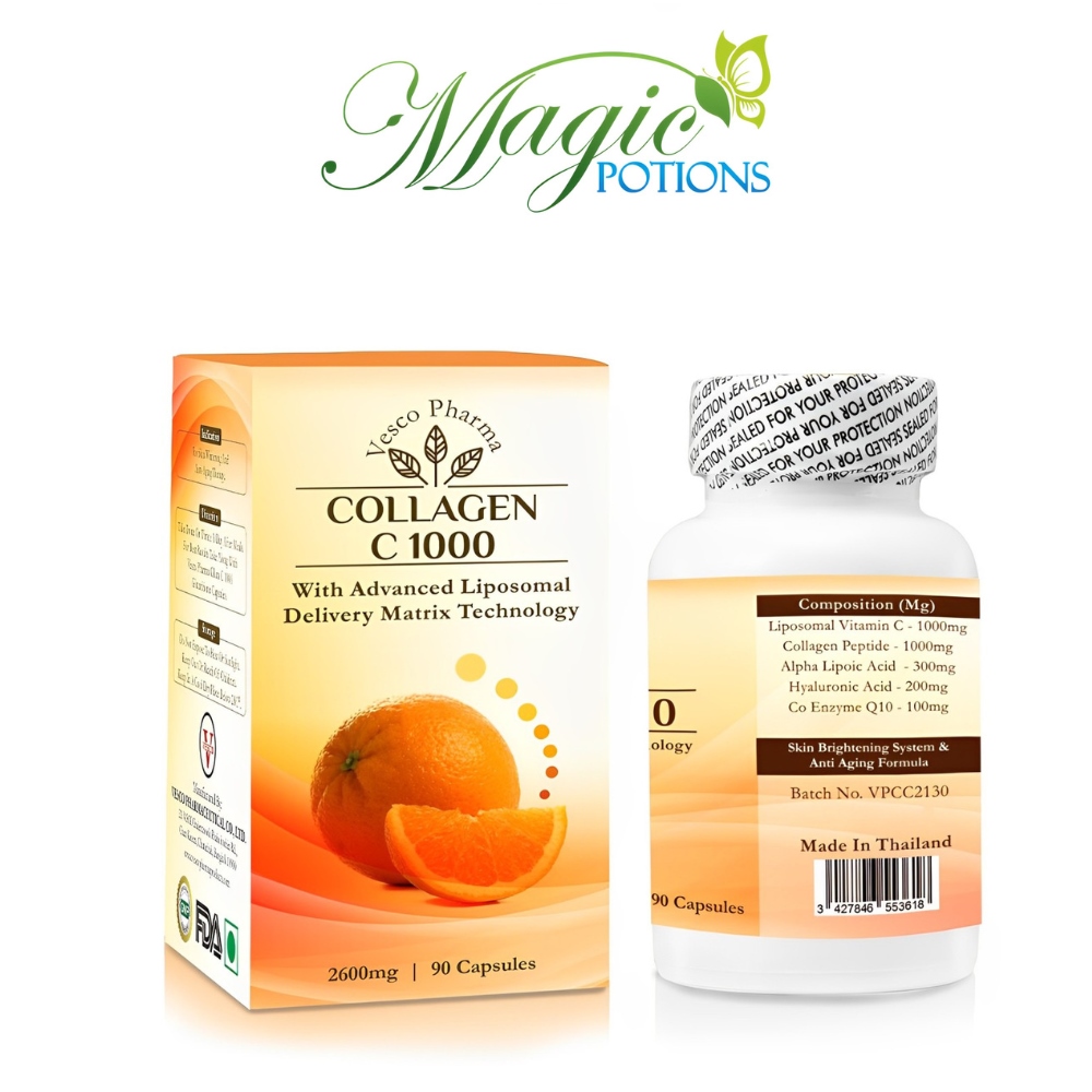 Vesco Pharma Collagen C 1000 Collagen & Vitamin C Capsules