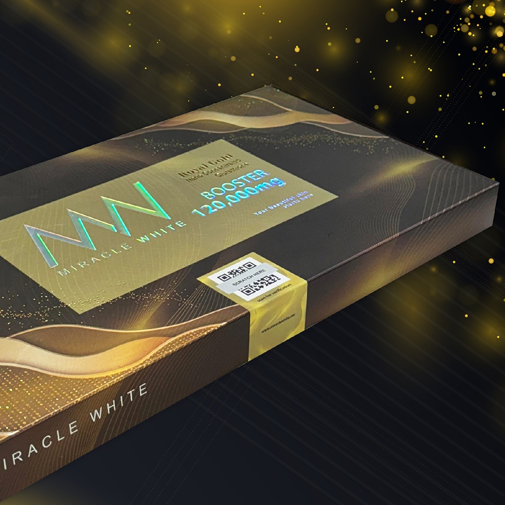 Miracle White Royal Gold 120000mg Glutathione Booster Injection