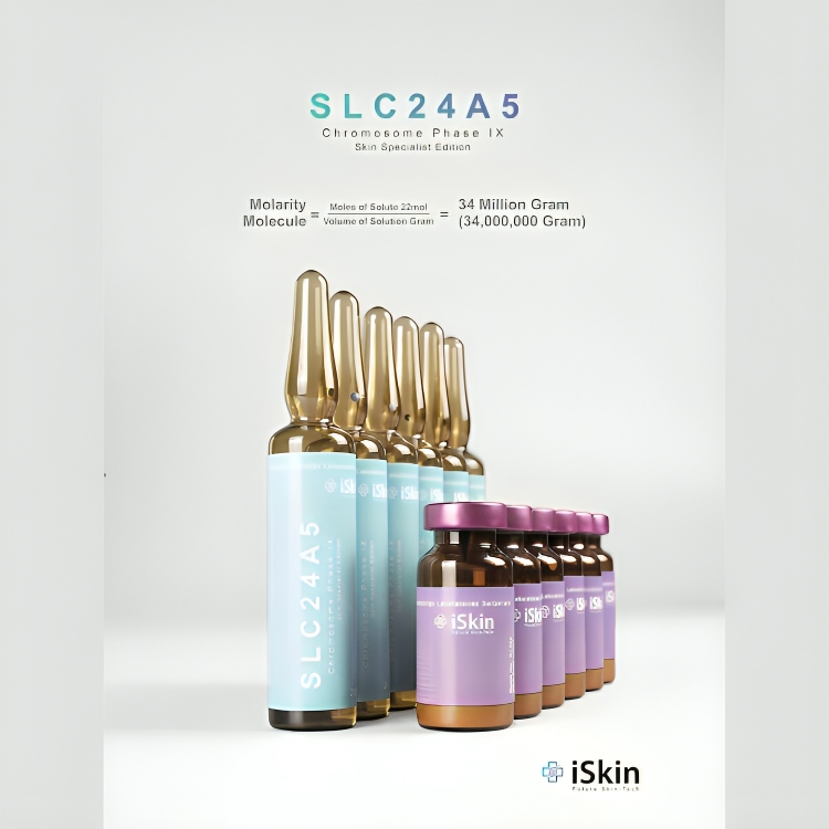 Iskin SLC24A5 Chromosome Phase IX Glutathione Whitening Injection