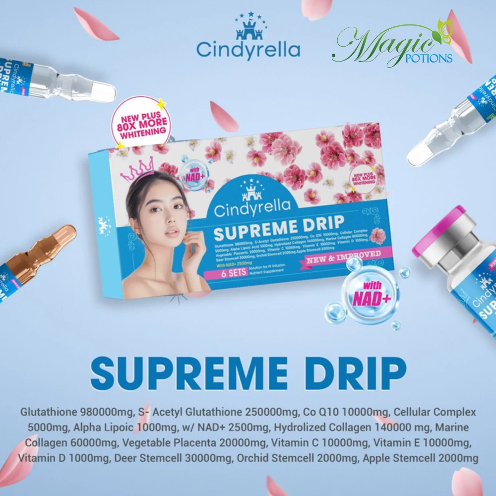 Cindyrella Supreme Drip Glutathione Injection