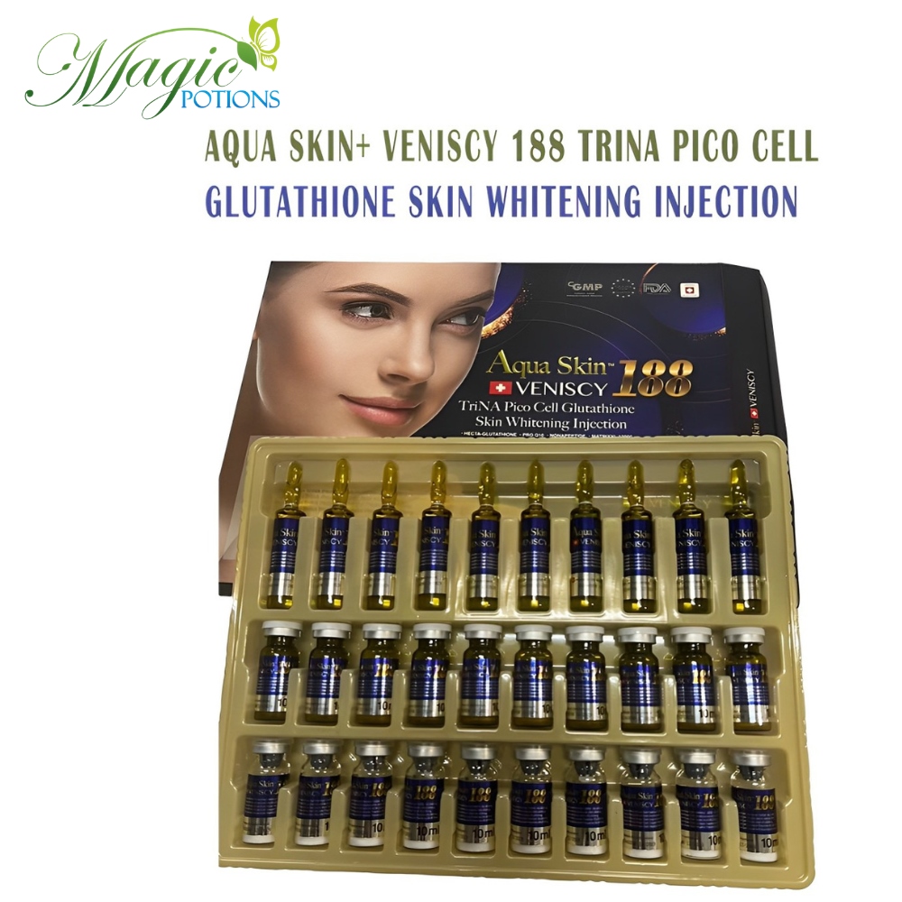 Aqua Skin Veniscy 188 TriNa Pico Cell Glutathione Injection