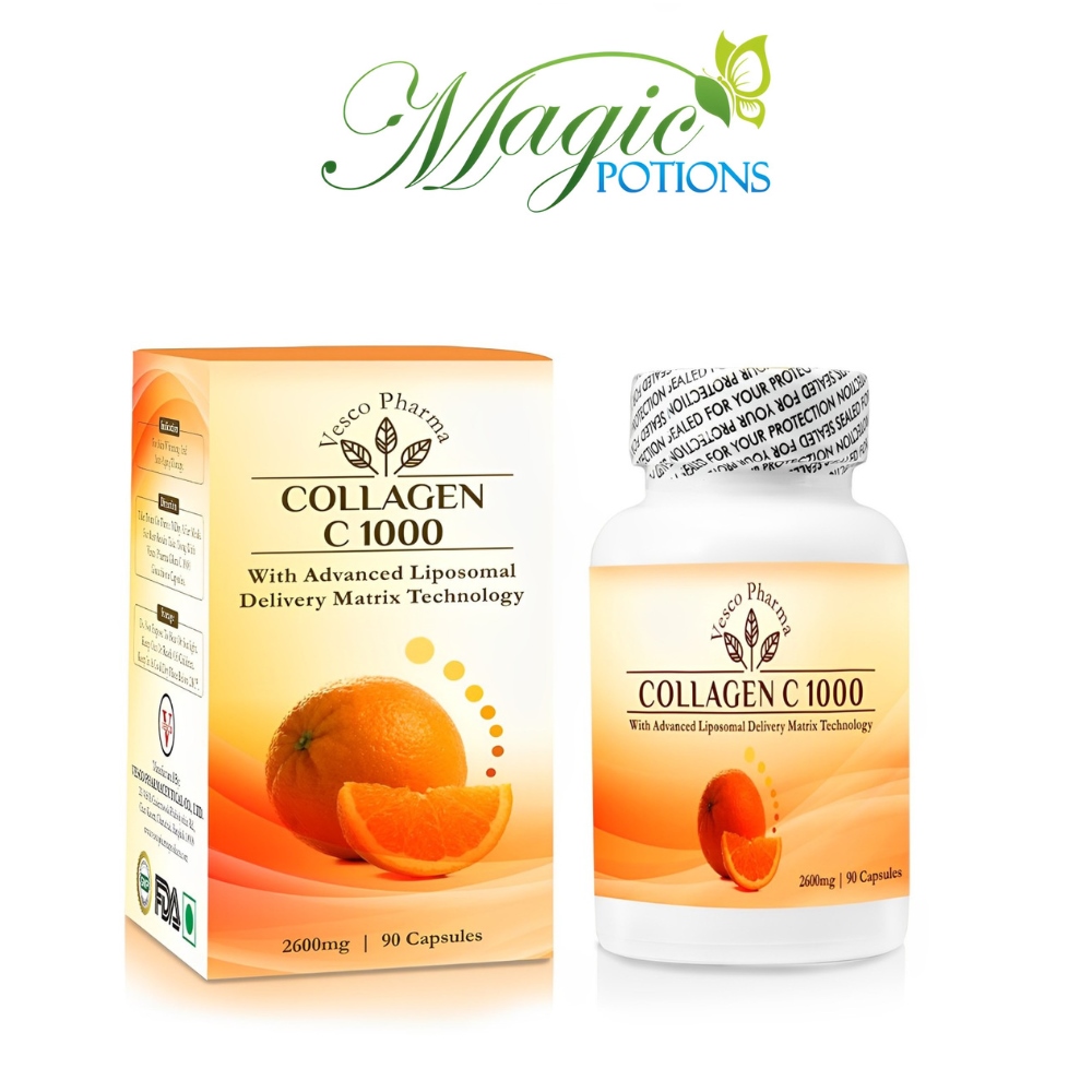 Vesco Pharma Collagen C 1000 Collagen & Vitamin C Capsules