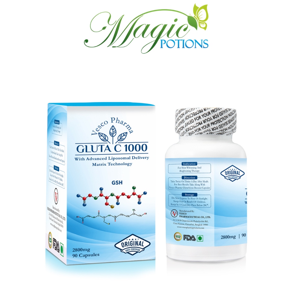 Vesco Pharma Gluta C 1000 Glutathione Capsules