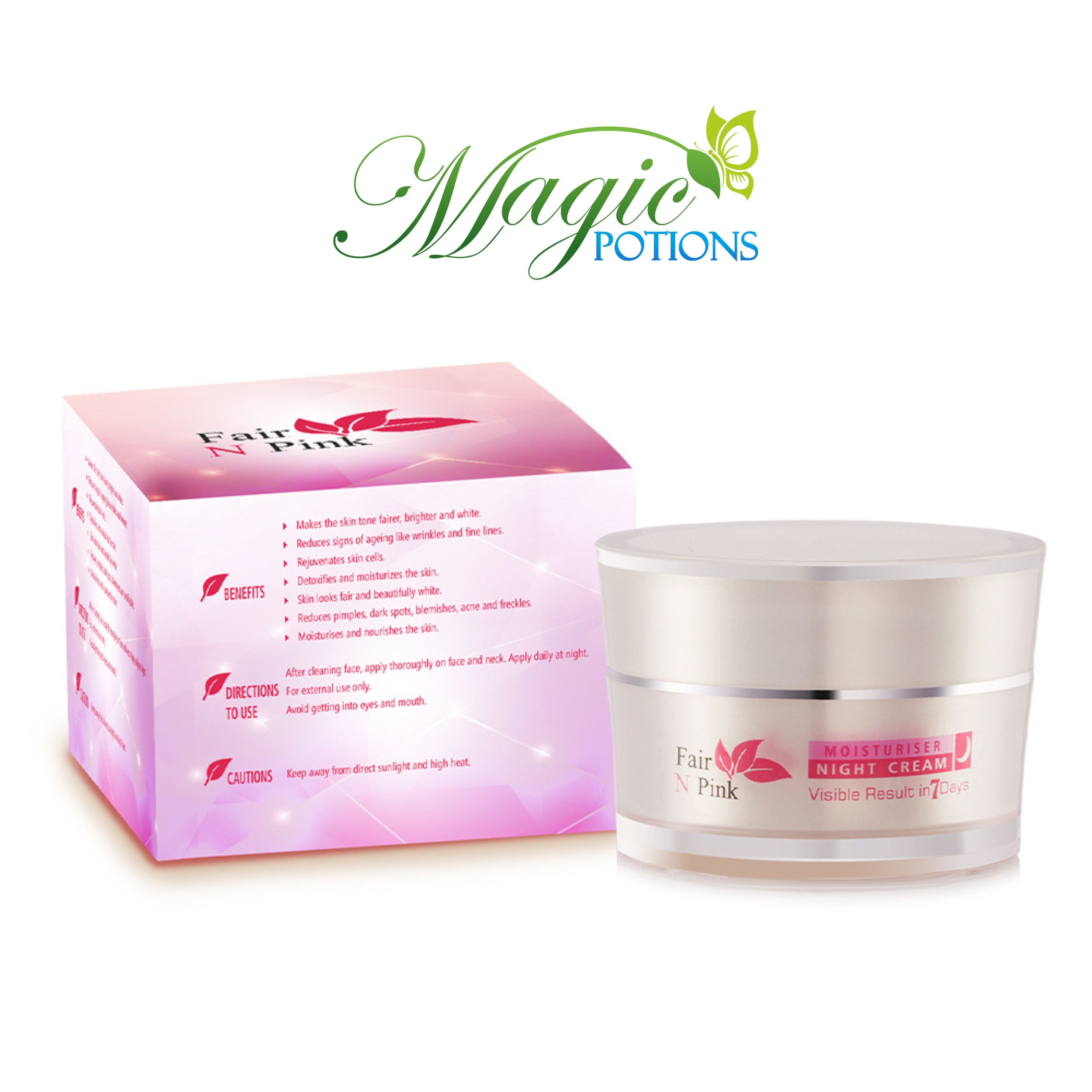 Fair N Pink Skin Whitening Cream