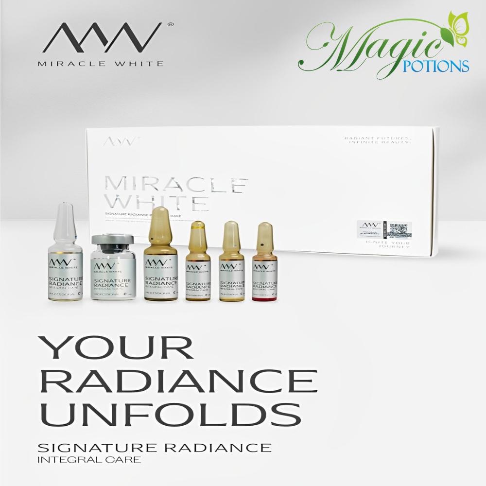 Miracle White 80000mg Glutathione Injection White Box