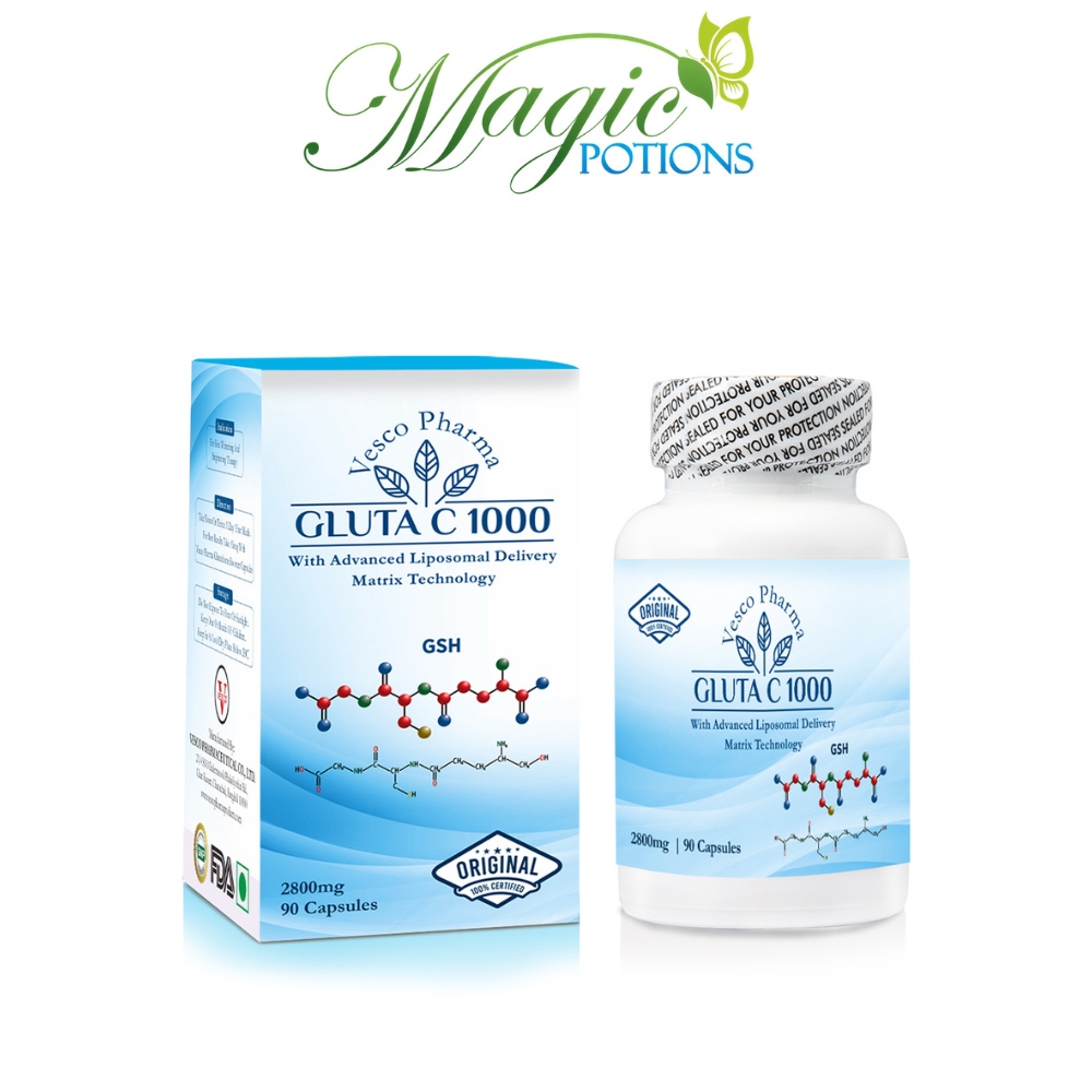 Vesco Pharma Gluta C 1000 Glutathione Capsules