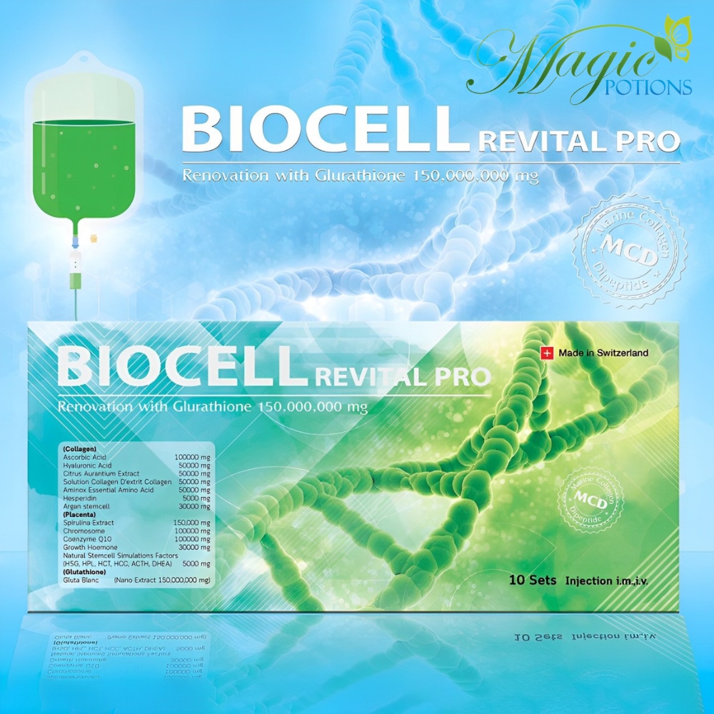 Biocell Revital Pro Renovation With Glutathione 150,000,000 mg Injection